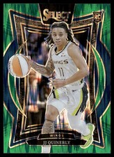2025 Panini Select WNBA #24 JJ Quinerly Green Flash Prizms