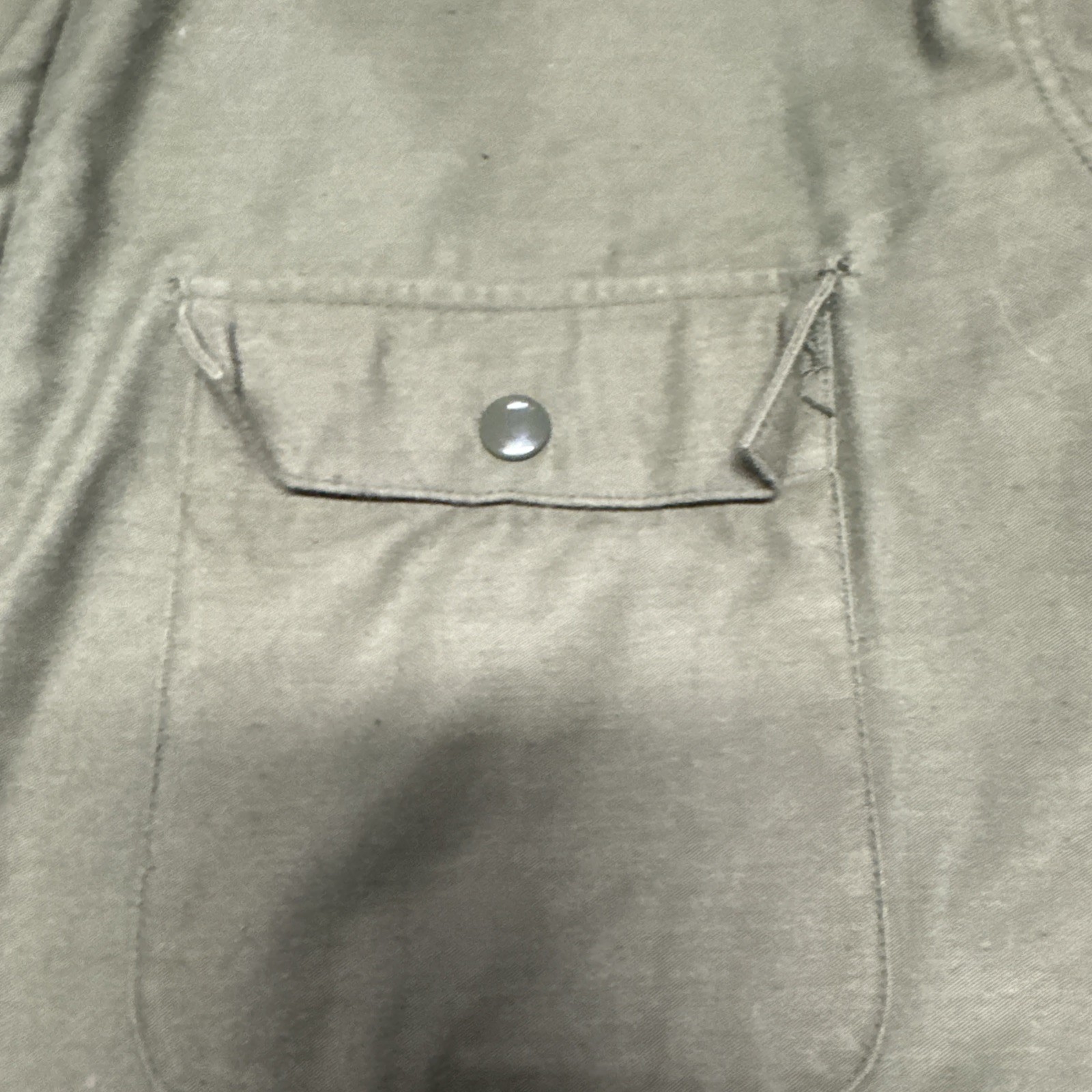 80s USN A-2 Deck Jacket US NAVY Cold Weather Field Coat Size Med 38-40