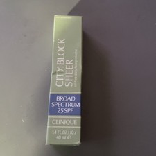 Clinique City Block Sheer SPF 25 Broad Spectrum Oil-Free 1.4 oz (40 Ml)