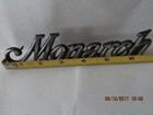 1974 1975 1976 1977 Mercury Monarch Fender Nameplate Emblem D54B-16B114AA OEM — photo 2