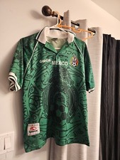 Vintage Mexico Home Football Jersey Garcia 1999 Medium