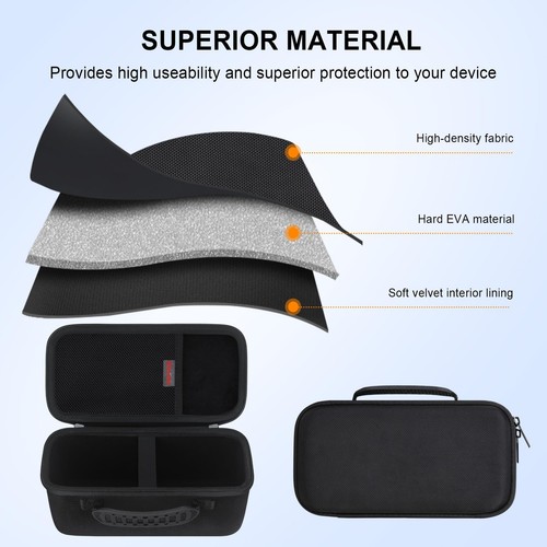 Carrying Case for Marshall Middleton Portable Bluetooth Speaker, Wireless Sp... - Picture 5 of 7