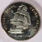 constitution mint proof silver coin. Honest Value Never Fails 1/2oz .999