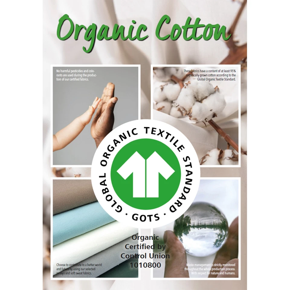 Bündchenstoff Set Paket BIO Schlauchware TEX + GOTS Bündchen Meterware Sets - Bild 4 von 4
