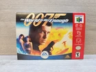 007 World Is Not Enough (Nintendo 64 /  N64) Box Only 1996 Nice Condition