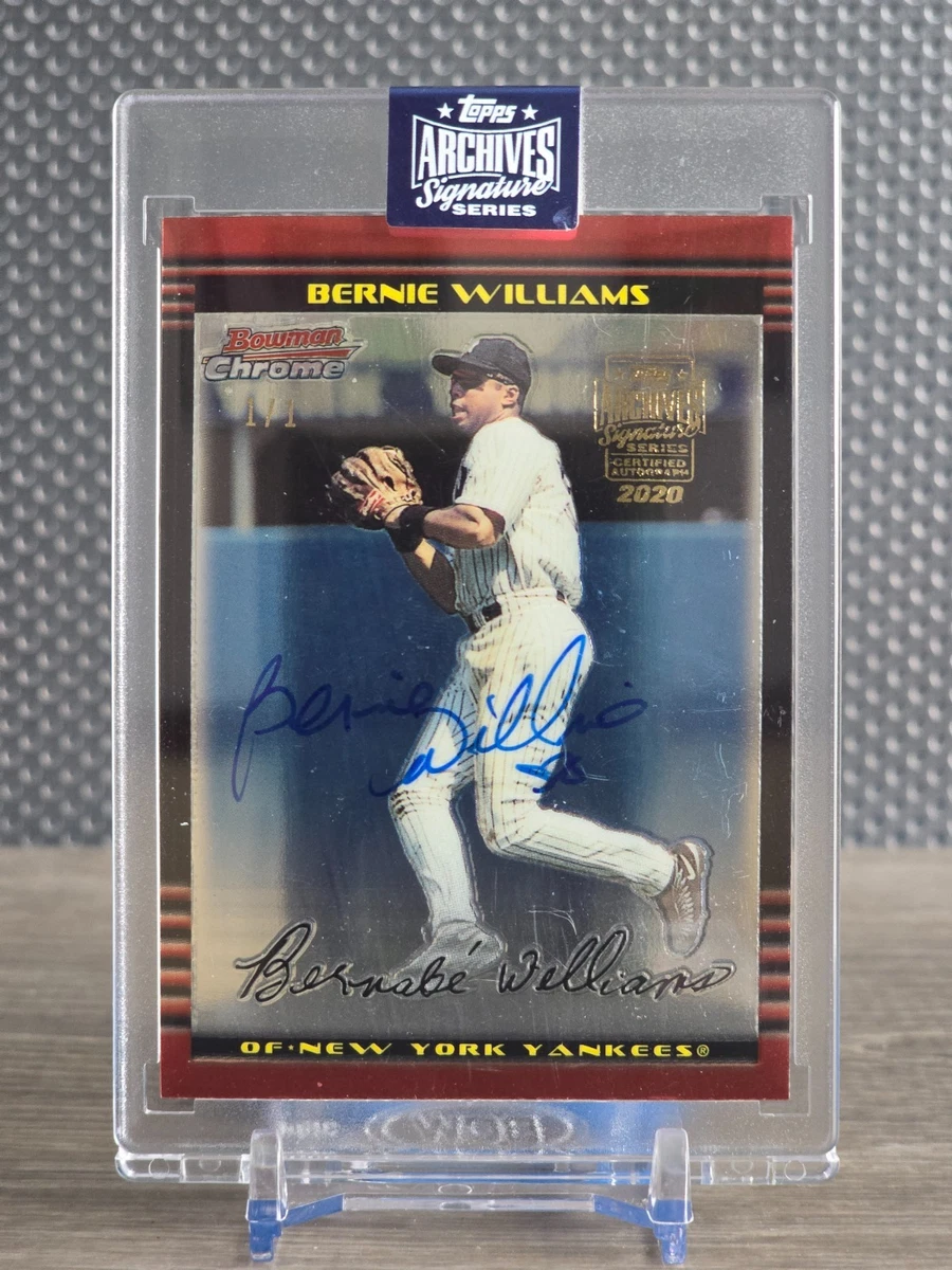 Bernie Williams Baseball Serial Numbered Sports Trading Cards