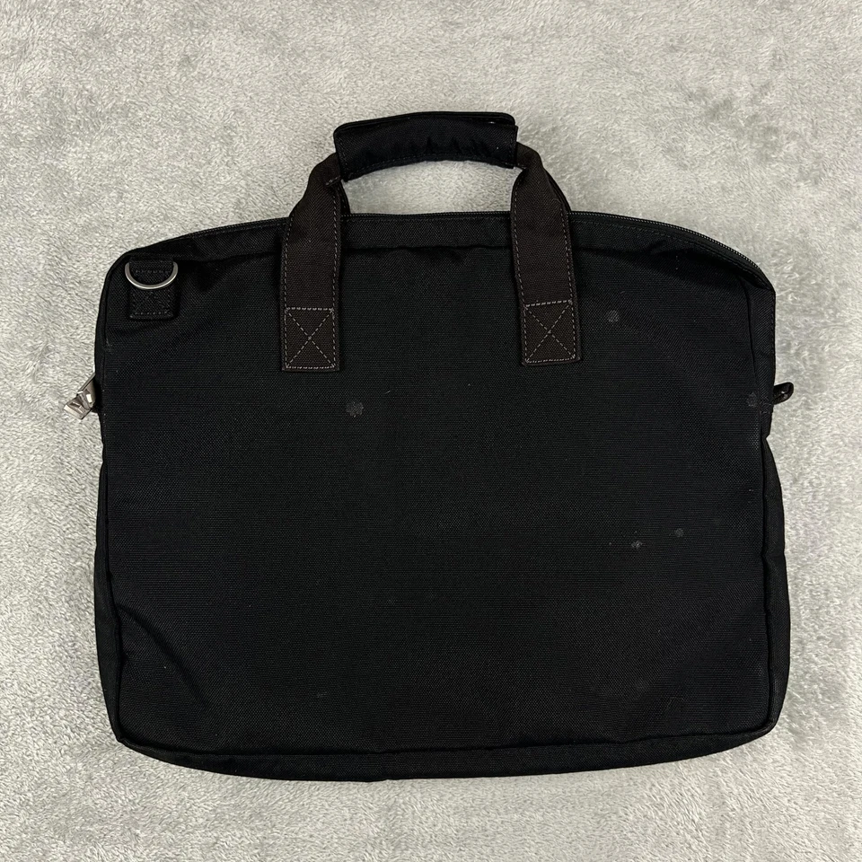 Jack Spade Greene St портфель сумка черный ноутбук работы офиса устроитель мужской нейлон - Изображение 4 из 4