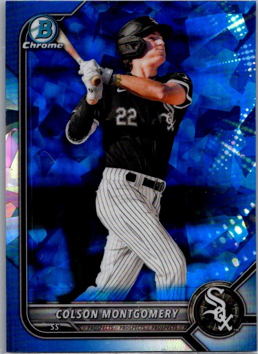 2022 Bowman Chrome Sapphire Edition #BCP-212 Colson Montgomery Prospects