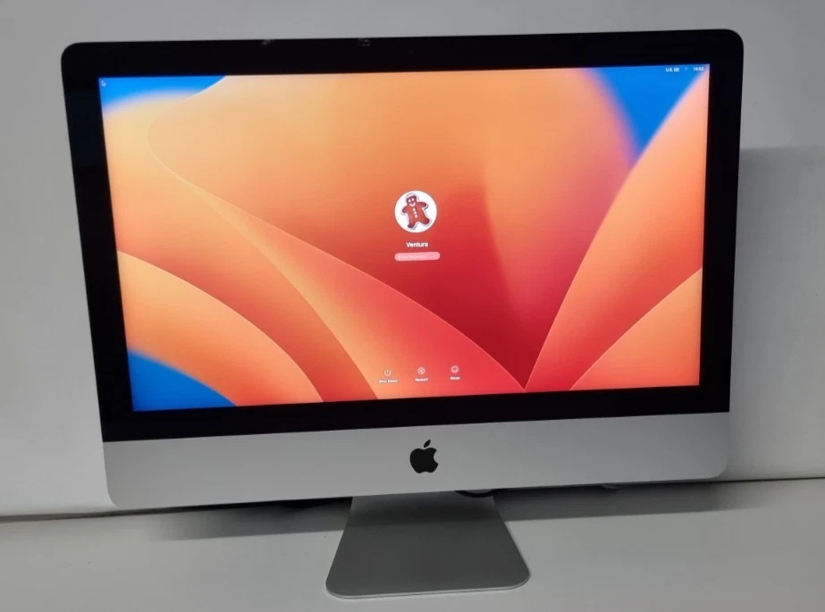 54.6cm 2017 4K IMAC A1418 16GB i5 3.40GHZ 4GB Radeon Pro 560 Juegos Mne02ll/A - Imagen 2 de 4