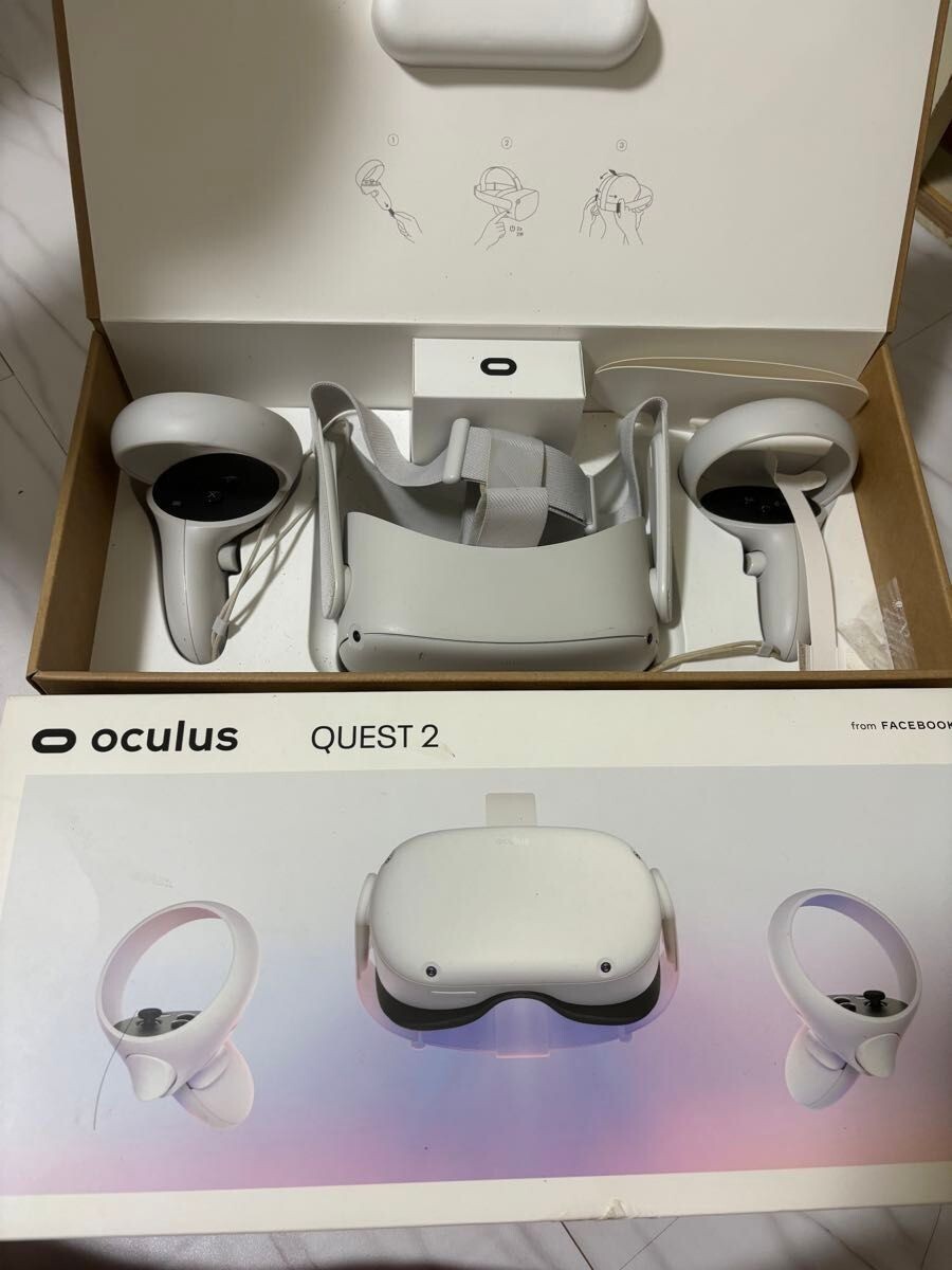 () Quest 2 64GB セット Amazon.co.jp: 【整備済み品】 Meta Quest 2 64GB Oculus Quest