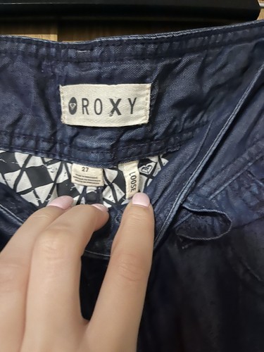 Jeans ROXY Denim Oscuro Ligeros Calce Suelto 27 - Imagen 3 de 9