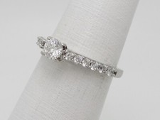 .69CT Natural Diamond Anniversary Engagement Wedding Bridal Ring 14K White Gold