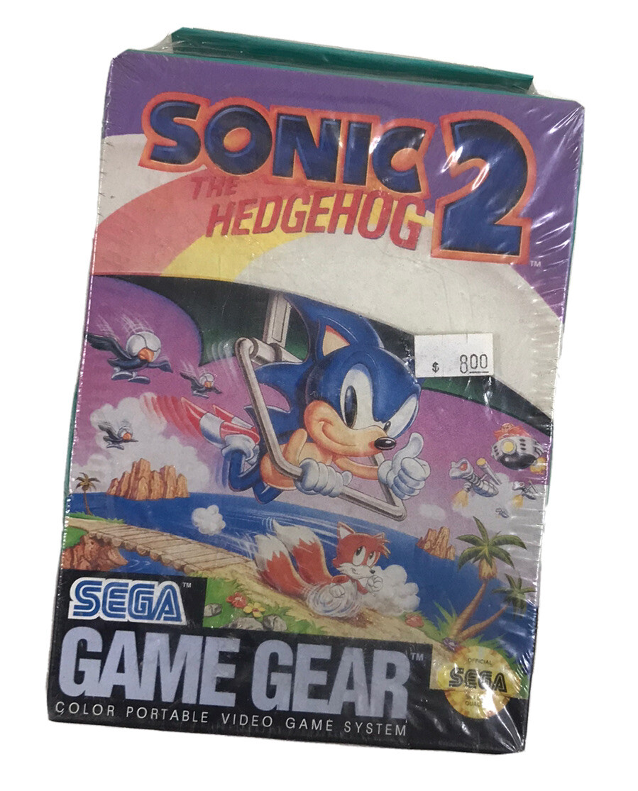 Vintage 1992 Sonic The Hedgehog 2 Sega Game Gear Factory Sealed | eBay