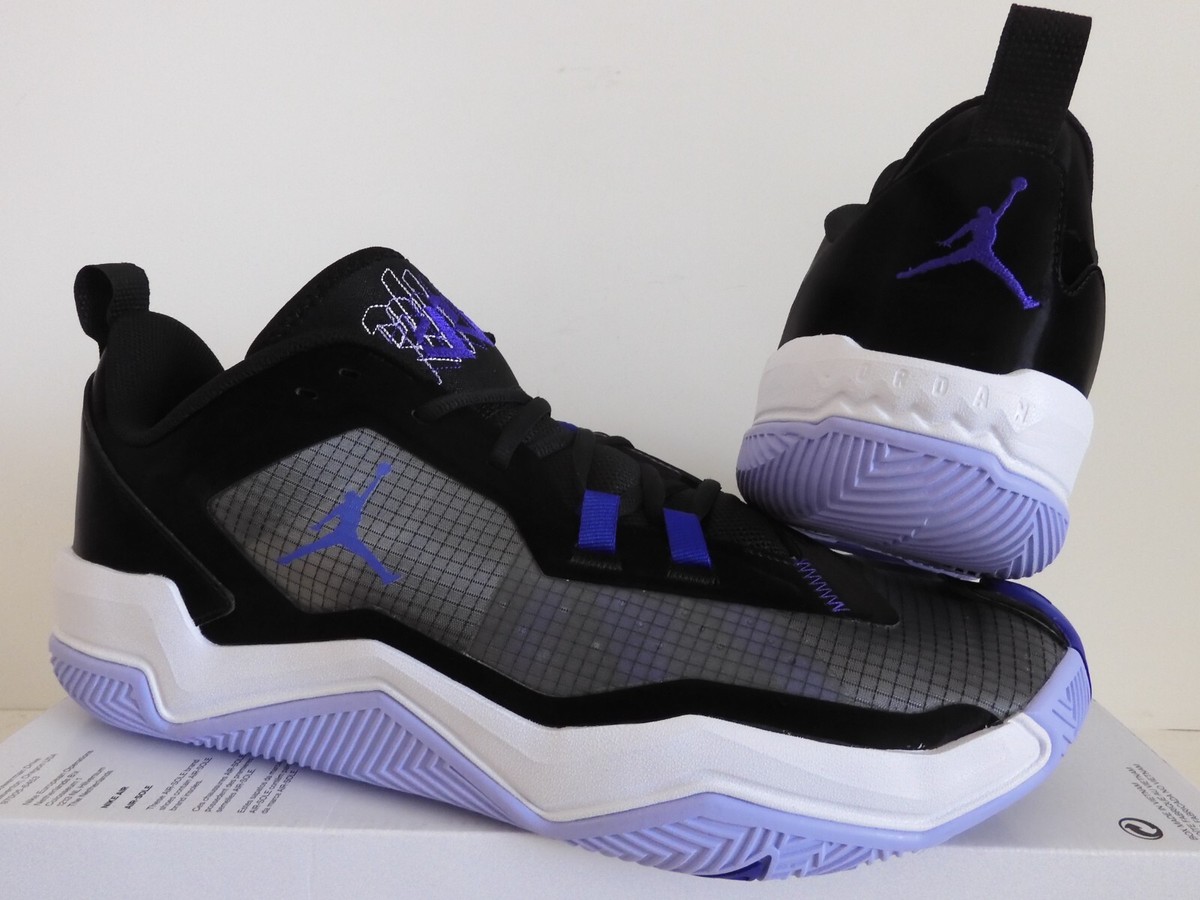 NIKE AIR JORDAN ONE TAKE 4 RUSSEL WESTBROOK BLACK-CONCORD SZ