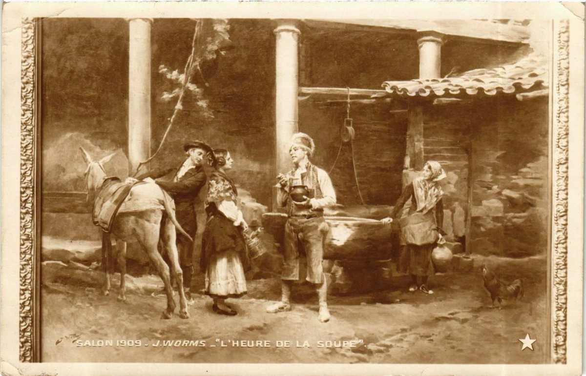 Carte Postale Ancienne CPA AK A La Hussarde – Salon De Paris Par J. Worms (1355958)