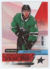 2020-21 Upper Deck Synergy Exceptional Young Stars 396/749 Miro Heiskanen Rookie