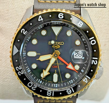 SEIKO 5 Sports SBSC020 Black SKX Sports Style GMT Men's Watch New in Box