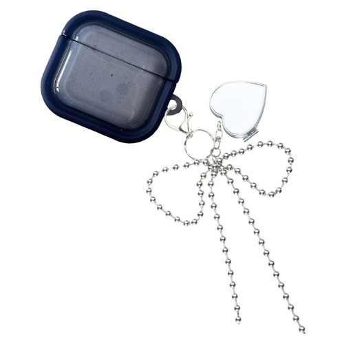 Sweet Heart Bowknot Keychain Pendant Keyring Hanging Ornament Key Holder - Zdjęcie 2 z 8