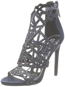 carvela navy sandals