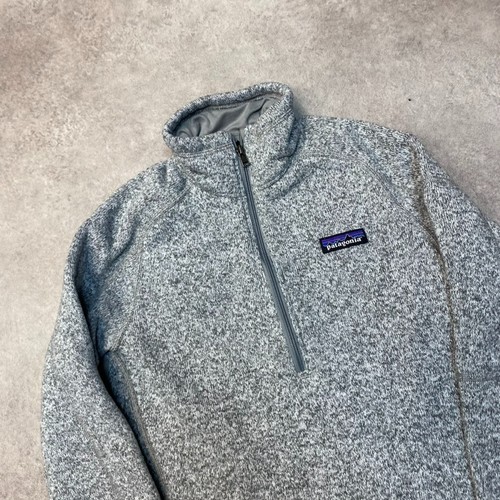 Patagonia Fleece Mujer XS Better Suéter Media Cremallera Senderismo Chaqueta, Gris - Imagen 3 de 10