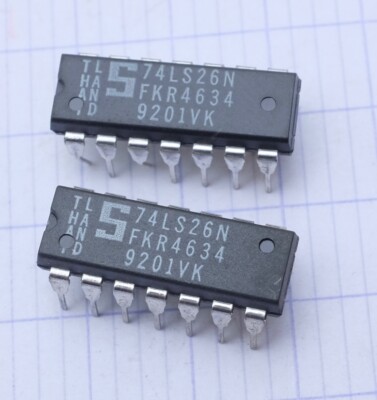 Circuit Intégré Signetics 74LS92N DIP14 - Lot De 2 Pièces Neuves, Emballage D'origine