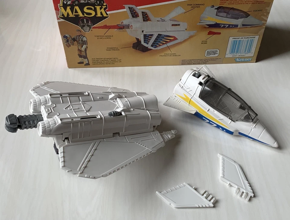 Kenner Mask Meteor Flying Pod avec Char Mobile et Figurine - 37580