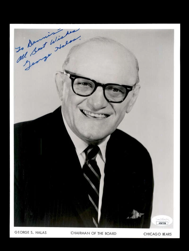 George halas cheap autograph