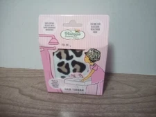 Vintage Cosmetic Company Leopard Spot Hair Turban Reduce Frizzies & Hair Damage