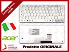 White Italian Keyboard ACER Aspire One 521 532 533 532H D255 D260 HAPPY N55DQ