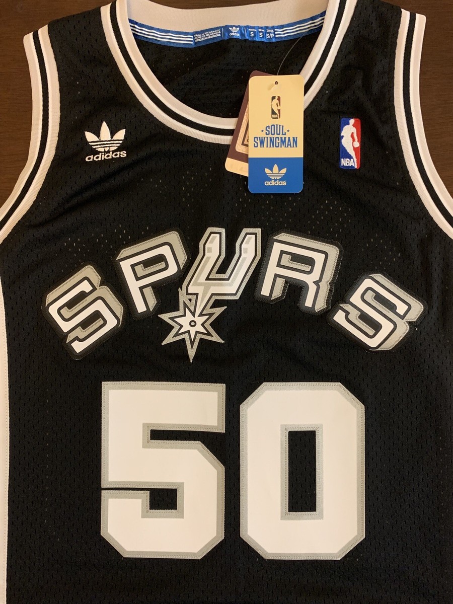 Rare Adidas HWC NBA San Antonio Spurs David Robinson Basketball