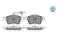 Bremsbelagsatz, Scheibenbremse Meyle 0252188519/W FüR Vw