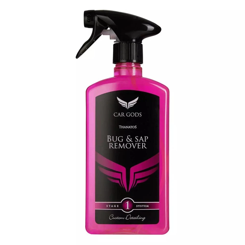 Car Gods Bug Insect & Tree Sap Remover For Paintwork Trim Glass Plastics 500mL