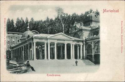 Mariánské Lázně, fountain of