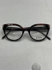 ZEN Gorosabel Brown Marble Eyewear Glasses Frames Clear Lens 220225 C04