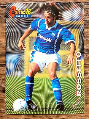 Panini Card Calcio 98 1998 Serie A #93 Fabio Rossitto Napoli | eBay