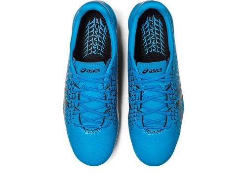 Asics Menace 4 Mens US 10 Blue Black Rugby Football Soccer Boots Cleats ☑️ - Picture 6 of 7