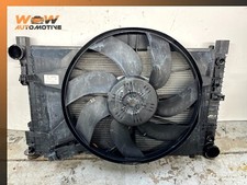 05-06 MERCEDES-BENZ R171 SLK280 SLK350 RADIATOR AC CONDENSER FAN ASSEMBLY OEM