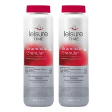 Leisure Time 45436 Brominating Granular for Spas and Hot Tubs, 2 lb. (2 Pack)