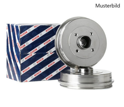2x BOSCH 0 986 477 235 Bremstrommel Hinten für MITSUBISHI Colt VI SMART Forfour