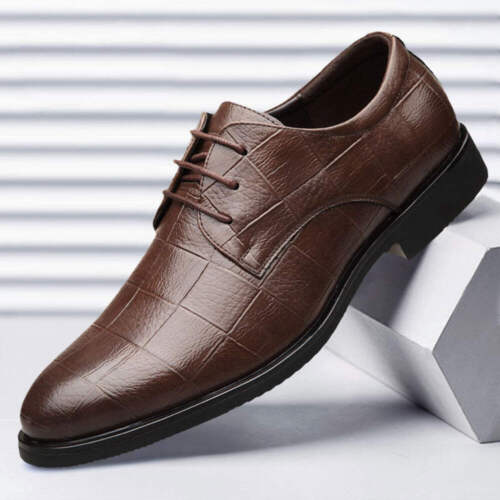 Scarpe da lavoro uomo stringate traspiranti scarpe casual coreane stile britannico basse - Foto 14 di 17