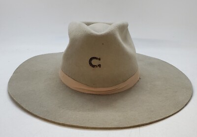 Charlie Horse Western Cowboy Cowgirl Hat Brown Beige Womens Size