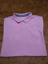 Tommy Bahama Costa Vera Polo Short Sleeve Shirt Pink Men's Size XL