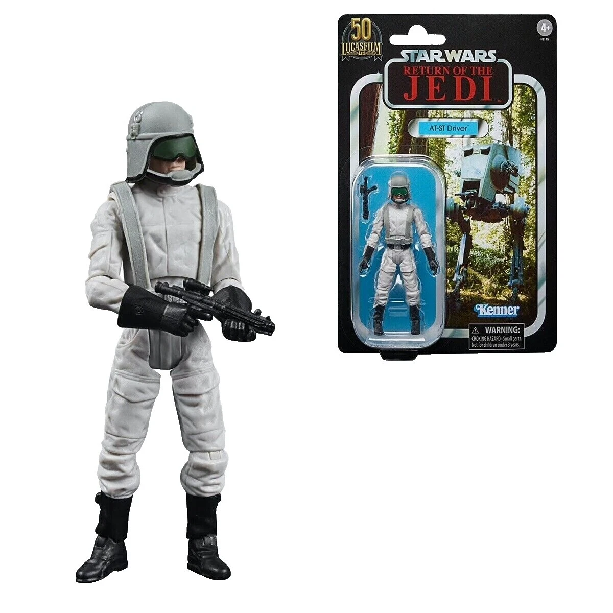 Plastic AT - AT Driver Action Figures & Accessories