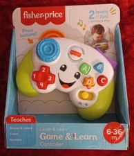 FISHER PRICE: Laugh and Learn Game / Video Game Controller / 6-36 M / NEW / FUN 