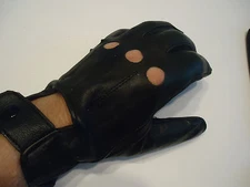 Men's Rolls Racer Mercedes Leather Driving Gloves
