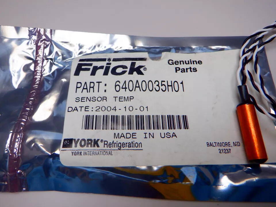 New For Frick 640A0035H01 Temperature Sensor | eBay
