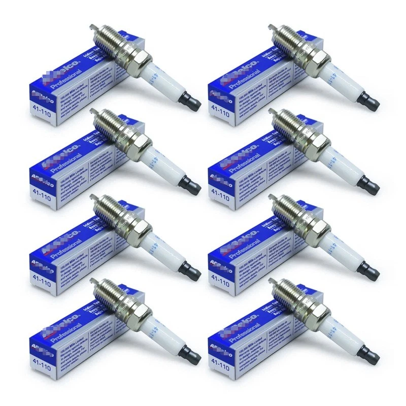 8PCS Genuine 41-110 Iridium Spark Plugs 12621258 for Chevy GMC 4.8L 5.3L 6.0 New - Image 3 of 4
