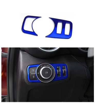 Headlight Adjustment Switch Panel Frame For Alfa BLUE