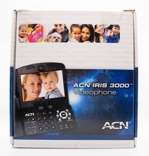 ACN Iris 3000 VoIP SIP Video Phone 7 Inch LCD PoE Tested Preowned