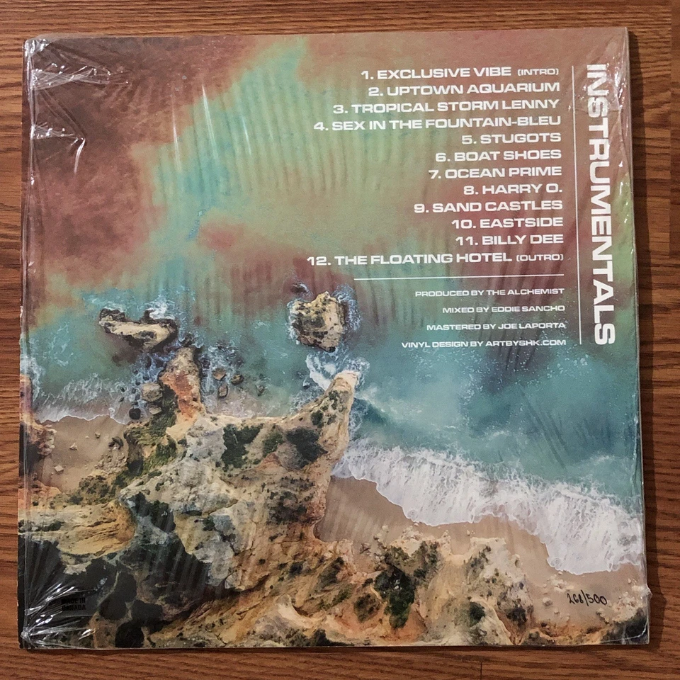 Alchemist ‎- Yacht Rock 2 INSTRUMENTALS Black Vinyl  ALC Records Rare 268/500 - Image 2 of 3